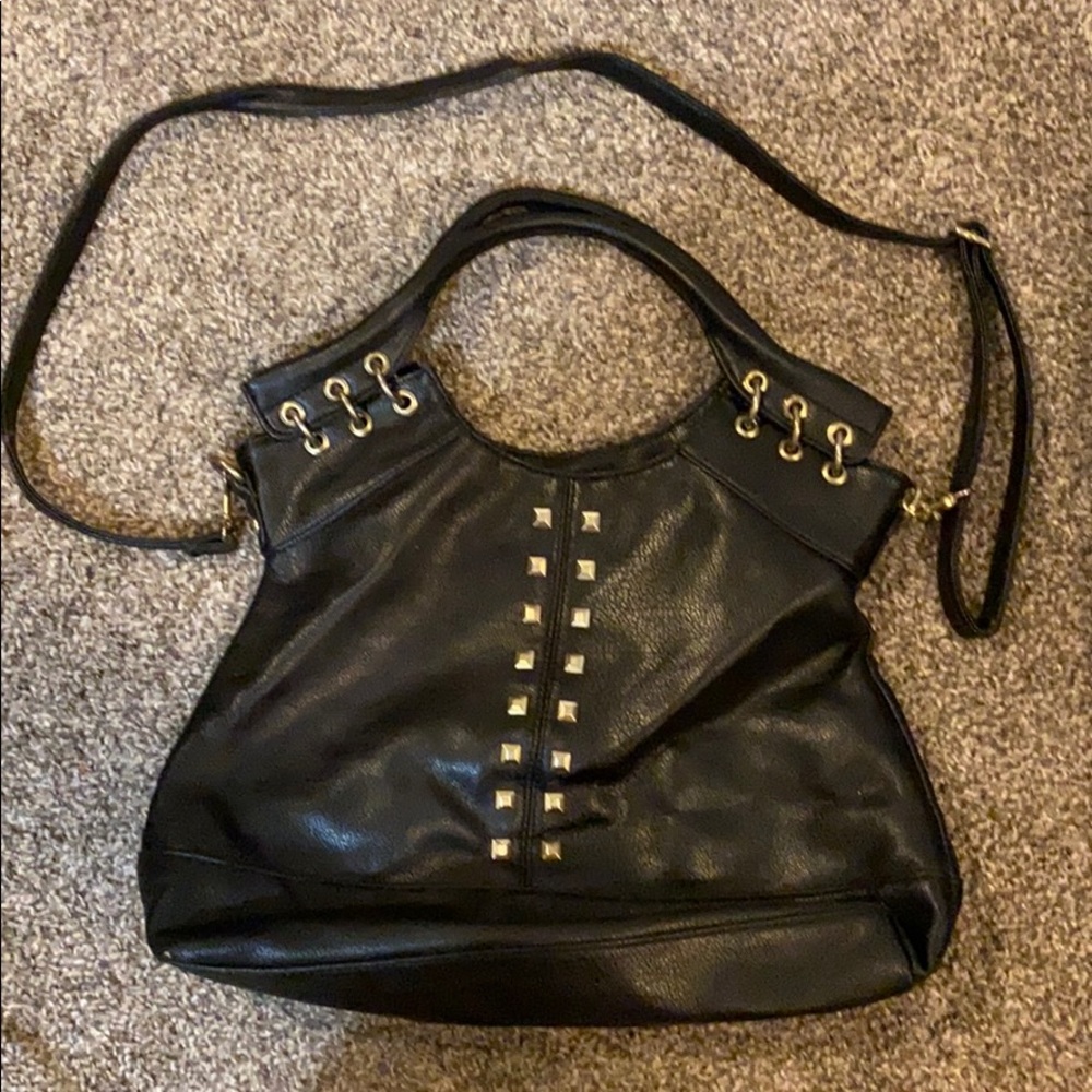 Black / gold bag